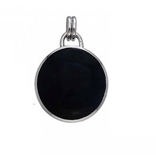                       9.25 Ratti White Silver Agate/Hakik Stone Pendant without chain by CEYLONMINE                                              