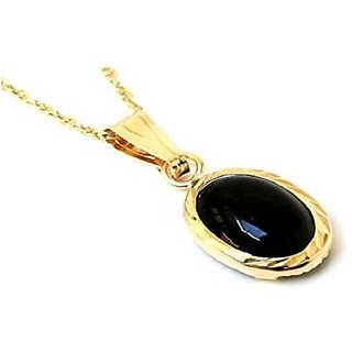 7.5 Carat Stone Sulemani Hakik Gold Plated Pendant without chain for unisex by CEYLONMINE 7.5 Carat Stone Sulemani Hakik Gold Plated Pendant without chain for unisex by CEYLONMINE