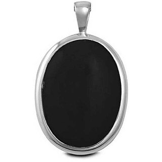                       9.25 ratti stone pure Sulemani Hakik silver Pendant without chain for unisex by CEYLONMINE                                              