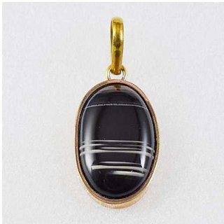 Moti Pendant 7 ratti Natural Multicolour Hakik Gold Plated Pendantwithout chain by CEYLONMINE Moti Pendant 7 ratti Natural Multicolour Hakik Gold Plated Pendantwithout chain by CEYLONMINE