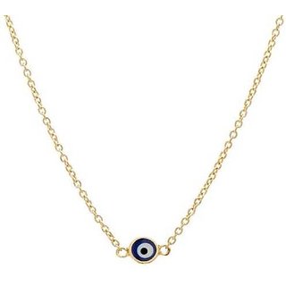 Evil Eye gold plated Pendant without chain for Protection for Men and Women by CEYLONMINE Evil Eye gold plated Pendant without chain for Protection for Men and Women by CEYLONMINE