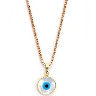                       Blue Precious Evil Eye Pendant  without chain for Women and Girls BY CEYLONMINE                                              