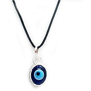 Nazar Battu Kavach evil eye silver without chain pendant by CEYLONMINE Nazar Battu Kavach evil eye silver without chain pendant by CEYLONMINE