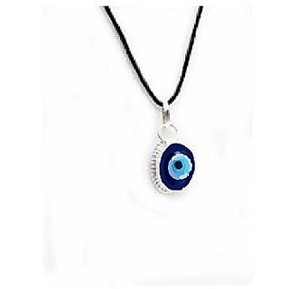Nazar Suraksha Kawach evil eye silver without chain pendant for unisex by CEYLONMINE Nazar Suraksha Kawach evil eye silver without chain pendant for unisex by CEYLONMINE