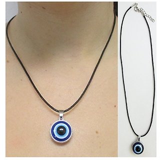                       without chain Pendant Remove Evil Eye for unisex silver by CEYLONMINE                                              