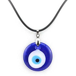 silver evil eye pendant for women men without chain by CEYLONMINE silver evil eye pendant for women men without chain by CEYLONMINE