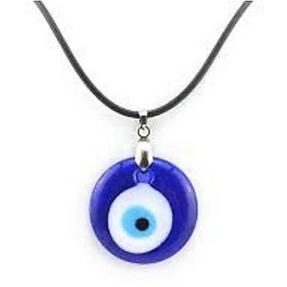 Evil eye blue stone silver pendant for unisex without chain by CEYLONMINE Evil eye blue stone silver pendant for unisex without chain by CEYLONMINE