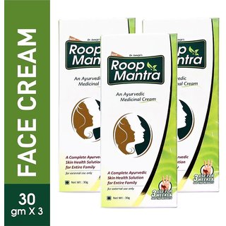 Roop Mantra  Fairness Cream 30 g (Pack of 3)