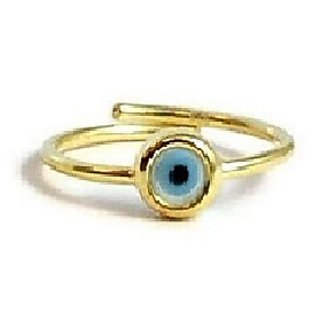                       Evil's eye ring Gold Plated For Men & Women by CEYLONMINE                                              