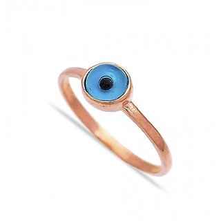                       Evil's eye ring-Beautiful Gold Plated Ring by CEYLONMINE                                              