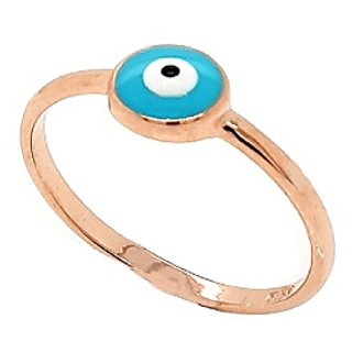                       Certified Natural Evil's eye gold plated Ring by CEYLONMINE                                              