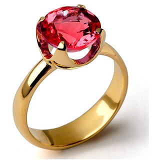                       Ruby Ring- Natural stone ring 5.25 ratti manik ring Men  Women by CEYLONMINE                                              