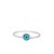 100% Original & Natural Stone Evil's eye Silver Ring by CEYLONMINE