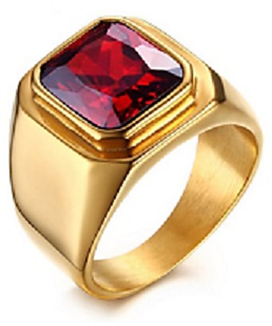 Shop Eclectic Ruby 18K Gold Ring Online in India | Gehna