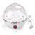 OSM ENTERPRISES Egg Boiler Electric Automatic Off 7 Egg Poacher for Steaming, Cooking, Boiling and Frying, Multicolour