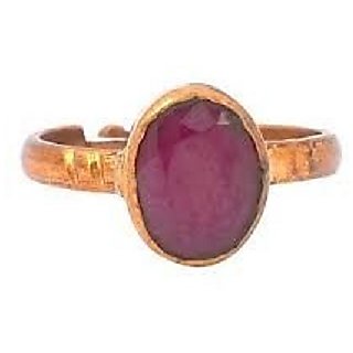                       Ruby Ring- 7.25 ratti Ring Original 100 result by CEYLONMINE                                              