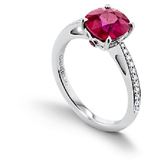                       Ruby Ring-Natural Ruby Manik 7.25 Carat Stone Adjustable silver Ring by CEYLONMINE                                              