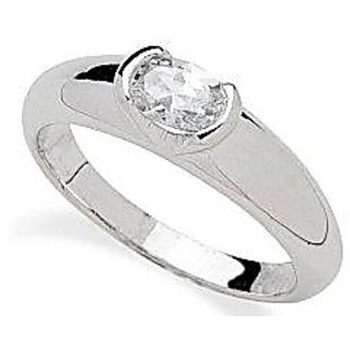                       Sterling silver elegent american diamond ring by CEYLONMINE                                              