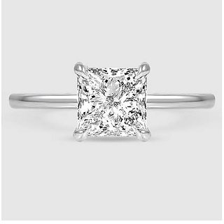                       Cubic Zirconia Engagement Ring for Women By CEYLONMINE                                              