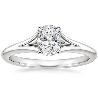                       Classic American Diamond Sterling Silver Adjustable Ring By CEYLONMINE                                              
