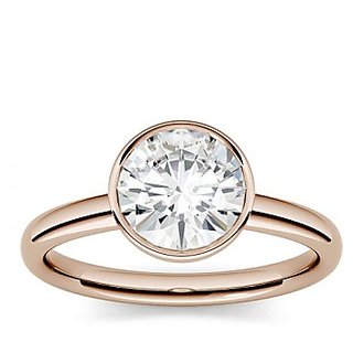                       Zircon (Jarkan) Gemstone Lovely Gold Plated Diamond Ring by CEYLONMINE                                              