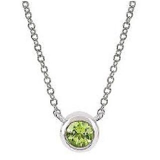 5.25 ratti Moti Pendant Natural Peridot Sterling Silver Pendantwithout chain by CEYLONMINE 5.25 ratti Moti Pendant Natural Peridot Sterling Silver Pendantwithout chain by CEYLONMINE