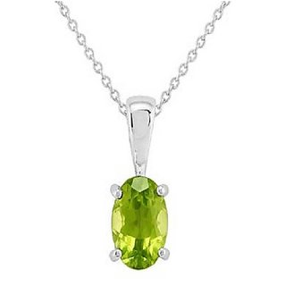 7.5 Ratti Lab Certified Stone 100% Original Peridot Silver Pendant without chain for unisex by CEYLONMINE 7.5 Ratti Lab Certified Stone 100% Original Peridot Silver Pendant without chain for unisex by CEYLONMINE