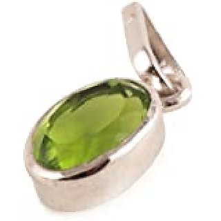7.5 ratti natural Peridot Stone pure Gold Plated Pendant without chain for unisex by CEYLONMINE 7.5 ratti natural Peridot Stone pure Gold Plated Pendant without chain for unisex by CEYLONMINE