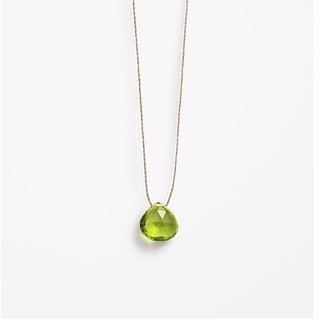 100% Natural 7 carat Peridot Gold Plated Pendant without chain by CEYLONMINE 100% Natural 7 carat Peridot Gold Plated Pendant without chain by CEYLONMINE