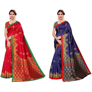 SVB Sarees Mysore Silk Saree Combo Of 2 Saree SVB Sarees Mysore Silk Saree Combo Of 2 Saree