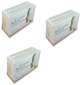 Classic White Anti Winkle Soap (Pack Of 3)