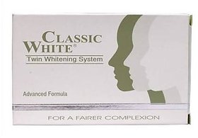 classic white Advanced formula Whitening Soap