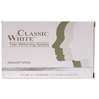 Classic WHITE TWIN WHITENING SYSTEM SOAP