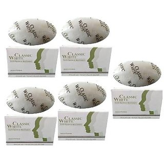 Classic WHITE Avanced Formula Twin Fairness Soap(Pack Of 5) (5 x 85 g) Classic WHITE Avanced Formula Twin Fairness Soap(Pack Of 5) (5 x 85 g)