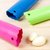 SNR Garlic Roller - Silicone Garlic Roller Peeling Tubes ( 3pcs, Multicolor )
