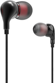 Hi-Plus H-37 In the Ear Wired Earphones With Mic (Black)
