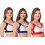 Sport Bra for Gymwear and Regular Use Pack of 3