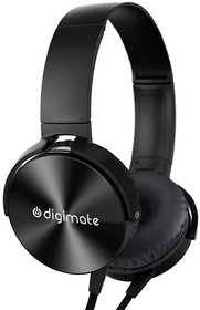Digimate MDR-XB450 Wired Extra Bass On-Ear Headphones with 3.5mm Jack, Headset with Mic for Phone Calls