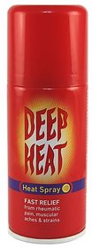 Deep Heat Spray, Fast Relief - 150ml Spray  (150 ml)
