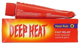 Deep Heat Mentholatum Rub Instant Pain  Aches Relief Gel #Imported Gel  (100 g)
