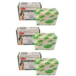                       RENEW GLUTA Skin whitening And Fairness Soap(Pack Of 3)                                              