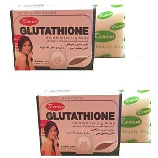 RENEW GLUTA Anti Pigmentation Soap(Pack Of 2) (2 x 135 g) RENEW GLUTA Anti Pigmentation Soap(Pack Of 2) (2 x 135 g)