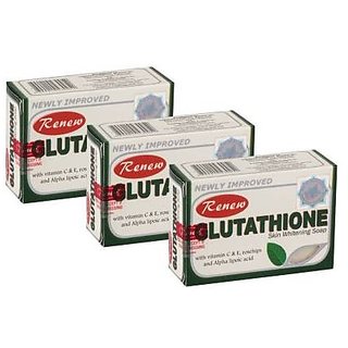 Renew GLUTA Skin Whitening Soap Pack of 3 (3 x 135 g) Renew GLUTA Skin Whitening Soap Pack of 3 (3 x 135 g)