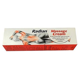Radian Massage Creamfor the symptomatic relief of muscular stiffness, sprains 100G Radian Massage Creamfor the symptomatic relief of muscular stiffness, sprains 100G