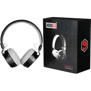 Buy Nine9 SH12 Over Ear Wireless With Mic Headphones Earphones