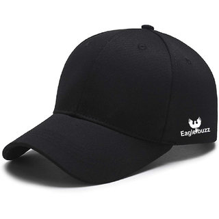 Eaglebuzz cap black with logo