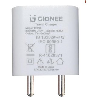 Gionee GNA98-5V2000 2 A Mobile Charger (White)