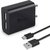 Syska TC-3AD-BK 3.1 A Multiport Mobile Charger with Detachable Cable (Black)