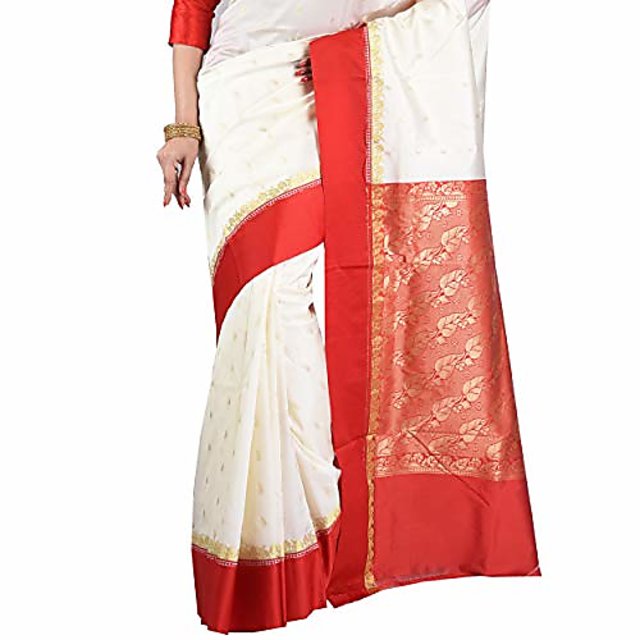 Buy B3Fashion Indian Handloom Bengal Traditional Pure Garad silk saree  Online at desertcartKUWAIT