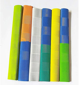 Kalindri Sports Cricket Bat Grip Chevron Double Colour  - Pack of 6